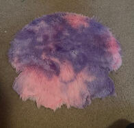 Cut out and stabilized minky